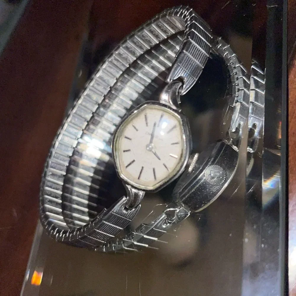 Caravelle Vintage Silver Watch GORGEOUS